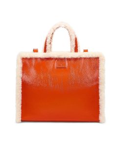 Donna UGG Accessori | Shopper Ugg X Telfar M Piega Zucca piccante