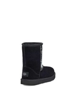 Bambini UGG Stivali | Glitter trasparenti classici II Nero