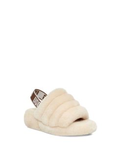 Donna UGG Ciabatte | Fluff Sì, diapositiva Naturale