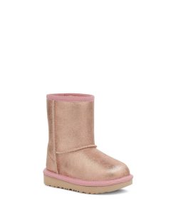 Bambini UGG Stivali | Glitter metallici Classic II Oro rosa