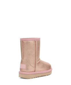 Bambini UGG Stivali | Glitter metallici Classic II Oro rosa