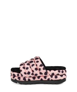 Donna UGG Sandali e ciabatte | Maxi Slide Stampa Ghepardo Capesante rosa