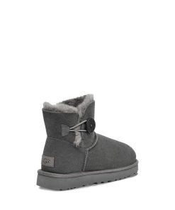 Donna UGG Stivali classici | Mini Bailey Bottone II Grigio