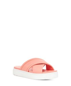 Donna UGG Sandali e ciabatte | Fascia trasversale Zayne Pelle rosa stella marina