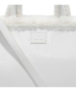 Donna UGG Accessori | Shopper Ugg X Telfar M Piega Bianco