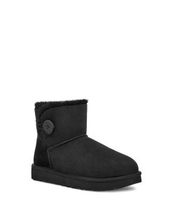 Donna UGG Stivali classici | Mini Bailey Button Ii, Ugg Nero