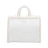 Donna UGG Accessori | Shopper Ugg X Telfar M Piega Bianco