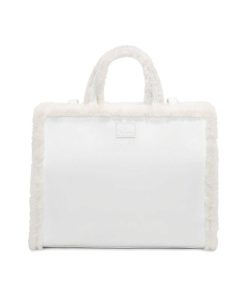 Donna UGG Accessori | Shopper Ugg X Telfar M Piega Bianco