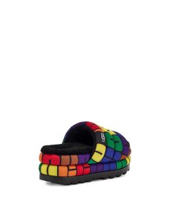 Donna UGG Sandali e ciabatte | Maxi Scivolo Orgoglio Logo arcobaleno