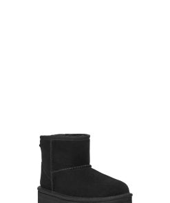 Bambini UGG Stivali | Mini piattaforma classica Nero