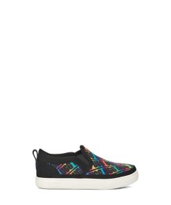 Bambini UGG Sneakers | Caplan Slip-On Ugg Arcobaleno Nero