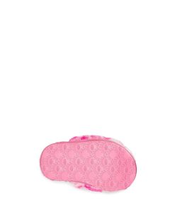 Bambini UGG Pantofole | Fluff Sì, diapositiva di marmo Rosa rosa/Rosa conchiglia