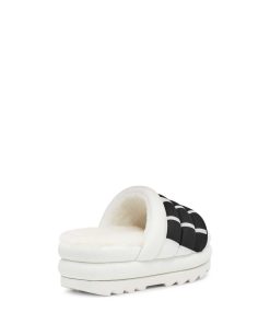 Donna UGG Sandali e ciabatte | Logo Maxi Slide Bianco