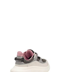 Uomo UGG Sneakers | Ca805 V2 Nabuk Bianco / Grigio asfalto / Bordeaux chiaro