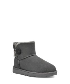 Donna UGG Stivali classici | Mini Bailey Bottone II Grigio