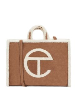 Donna UGG Accessori | Borsa grande Ugg X Telfar Castagna